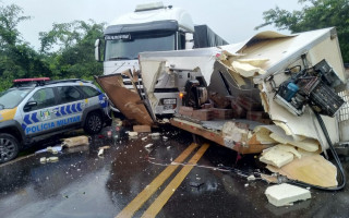 Grave acidente na BR 153 em Colinas deixa um morto