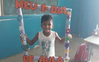 Luiz Otávio Cortez dos Santos, de 5 anos