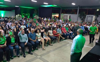 Assembleia de prestação de contas anual da Cooperativa de Crédito Sicredi em Araguaína.
