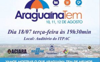 A feira acontecerá entre os dias 10 e 12 de agosto, no parque de exposições Dair José Lourenço, em Araguaína.