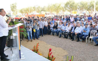 Presidente da Assembleia Legislativa, deputado Antônio Andrade (PHS), na abertura da Agrotins.