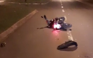 Acidente ocorreu na Av. Filadélfia, em frente ao parque de Exposição.