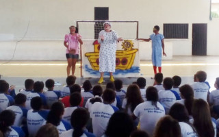 Segundo a BRK, a proposta é levar educação ambiental às crianças do bico do papagaio.