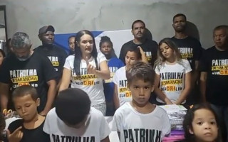 Pastora Ilda ao lado dos fiéis em Palmas