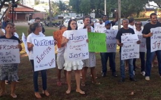 Manifestação pela liberdade do pastor Nelcivan