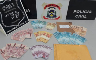 Notas falsas enviadas de SP pelos Correios para Palmas