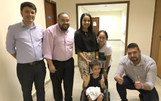 Jurídico da Saúde se emociona com a evolução e alegria do João Gilberto