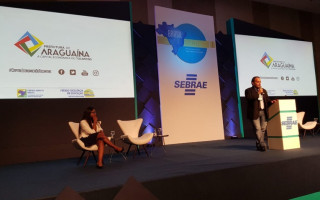 Secretário municipal da Fazenda, Fabiano Souza, que representou o prefeito