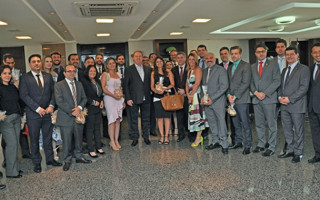 Governador recebeu em seu gabinete integrantes do Colégio Nacional de Defensores Públicos Gerais