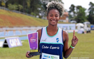 Paloma é campeã brasileira de heptatlo sub-20 e foi descoberta nos Jogos Estudantis do Tocantins