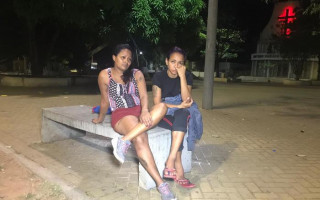 Mulheres foram presas na Praça São Luís Orione.