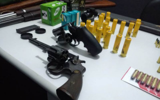 Polícia Civil apreende armas e munições de calibres variados em Araguaína