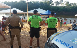 Além da ação nas praias, a PM atua ainda em rodovias e vias de acesso