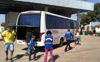 Fiscalização no terminal rodoviário de Araguaína