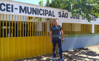 Vereador Leonardo Lima é contra fechamento de creche no bairro JK