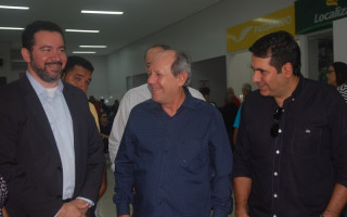 Ministro do Planejamento Dyogo Oliveira é recebido pelo prefeito Dimas e o vereador Marcus Marcelo.