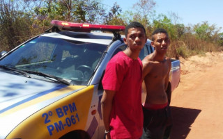 Dupla presa nas proximidades da Jacubinha