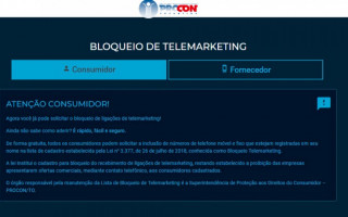 Sistema de Bloqueio de ligações de telemarketing já está disponível