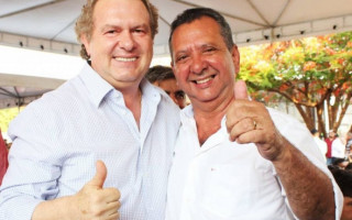 Governador Mauro Carlesse e dep. estadual Antonio Andrade