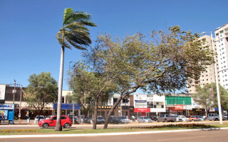 Rajadas de vento devem atuar até nas próximas 36h.