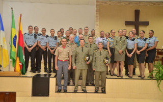 Militares presentes na 1ª Igreja Presbiteriana
