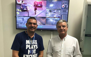 Gideon Soares, novo presidente do Instituto de Tecnologia, foi a Campinas aprender na prática como funciona o sistema de videomonitoramento