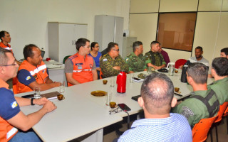 Órgãos ambientais e de fiscalização decidem por ação conjunta contra o incêndio florestal