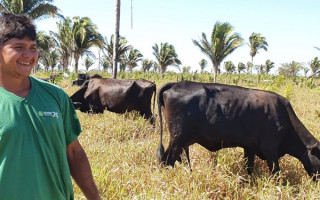 Ebres da Silva investiu na bovinocultura de leite