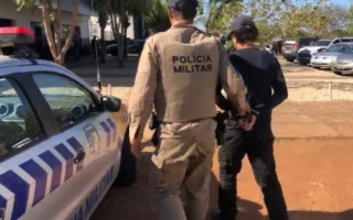 Suspeito foi preso pela PM em Palmas