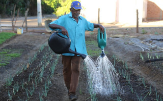 A horta beneficiará as famílias já cadastradas para o plantio e moradores da vila e de setores vizinhos.