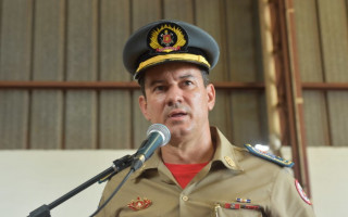 Coronel Reginaldo Leandro da Silva, comandante-geral do Corpo de Bombeiros