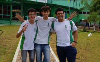 Equipe teve bom desempenho e consquistou medalha de ouro na fase estadual