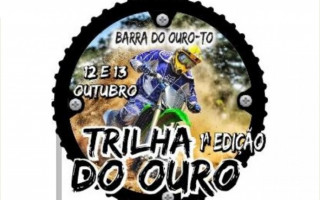 A 1ª edição da Trilha do Ouro, acontece nos dias 12 e 13 de outubro em Barra do Ouro (TO).