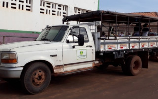 Em 2018, durante fiscalização em Sitio Novo do Maranhão, auditores verificaram estudantes desprotegidos em carroceria de caminhão de carga