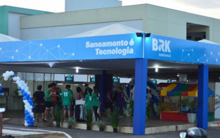 O espaço da BRK Ambiental continua na SICTEG até amanhã, sexta-feira (11).