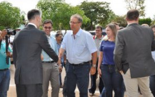 Governador Marcelo Miranda visitou o local durante a inauguração do novo prédio -