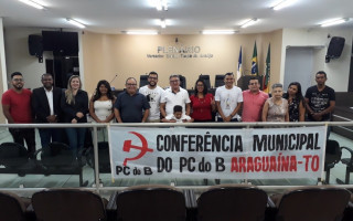 Conferência do PCdoB em Araguaína.