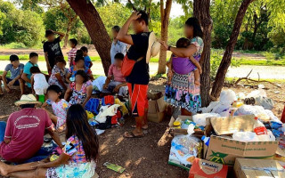 Grupo de venezuelanos encontram refúgio em Palmas 