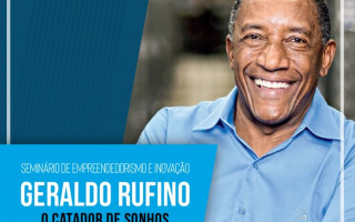 Geraldo Rufino é empreendedor, escritor e palestrante.