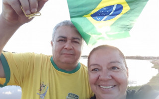Levino Neto Costa da Silva e a esposa Celma Corado Araujo