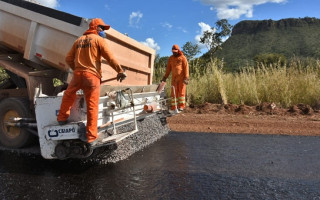 13 trechos de rodovias foram totalmente restaurados.