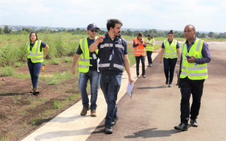 A certificação faz parte de uma exigência da agência nacional para que o aeródromo possa ter novos voos regulares,