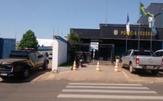 Movimentação de agentes na Superintendência da Polícia Federal em Araguaína.