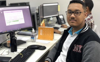 Thauan Borges dos Santos, de 19 anos, atualmente é técnico de Distribuição da Energisa