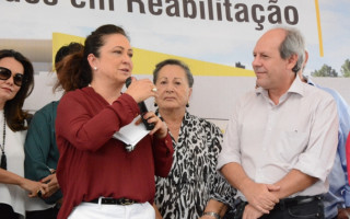 Senadora Kátia Abreu e o prefeito de Araguaína, Ronaldo Dimas