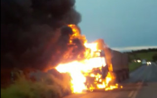 Incêndio aconteceu na TO-355, em Colinas.