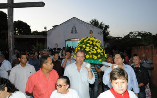 governador Marcelo Miranda participou do auge do evento, marcado pela procissão e missa solene,