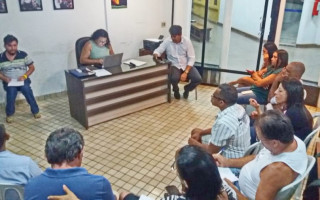 Reunião na diretoria do PT em Araguaína.