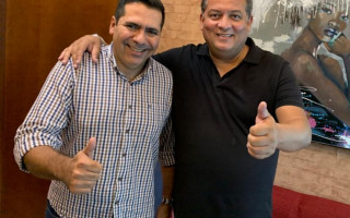 Vereador Marcus Marcelo se reuniu com o senador Eduardo Gomes, em Palmas. 