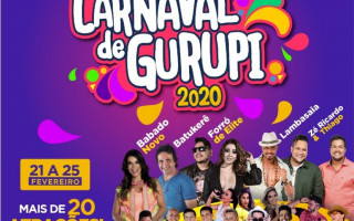 Atrações do Carnaval de Gurupi 2020